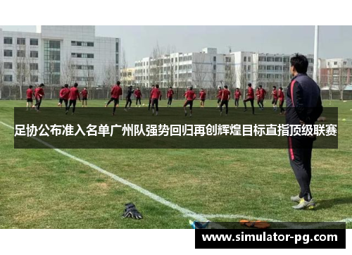 足协公布准入名单广州队强势回归再创辉煌目标直指顶级联赛