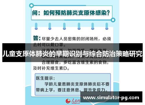 儿童支原体肺炎的早期识别与综合防治策略研究